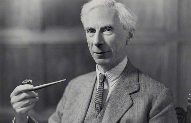 NPG x84663; Bertrand Arthur William Russell, 3rd Earl Russell by Bassano