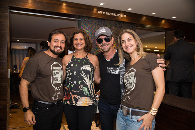 Inauguração do Café São Braz na galeria Joana D'Arc.