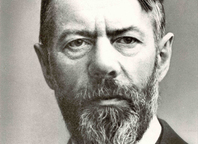 Portrait of German political economist and social scientist Max Weber (1864 - 1920), a founder of the discipline of sociology, who called himself 'The Enemy of the Squires' and championed the cause of social and economic reform in Wilhelmine Germany, circa 1910. His most famous work is 'The Protestant Ethic and the Spirit of Capitalism' (1905) in which he explored the cultural and religious roots of Western capitalism. (Photo by Hulton Archive/Getty Images)