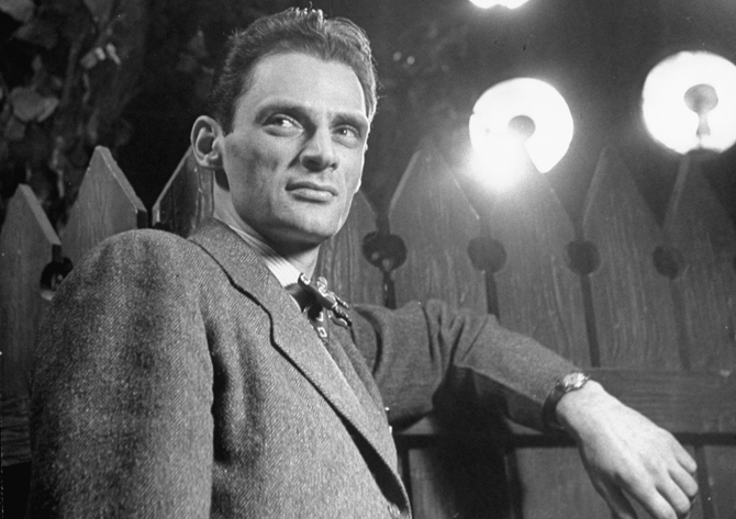 Arthur Miller starring in the play All My Sons. (Photo by Eileen Darby/The LIFE Images Collection/Getty Images)