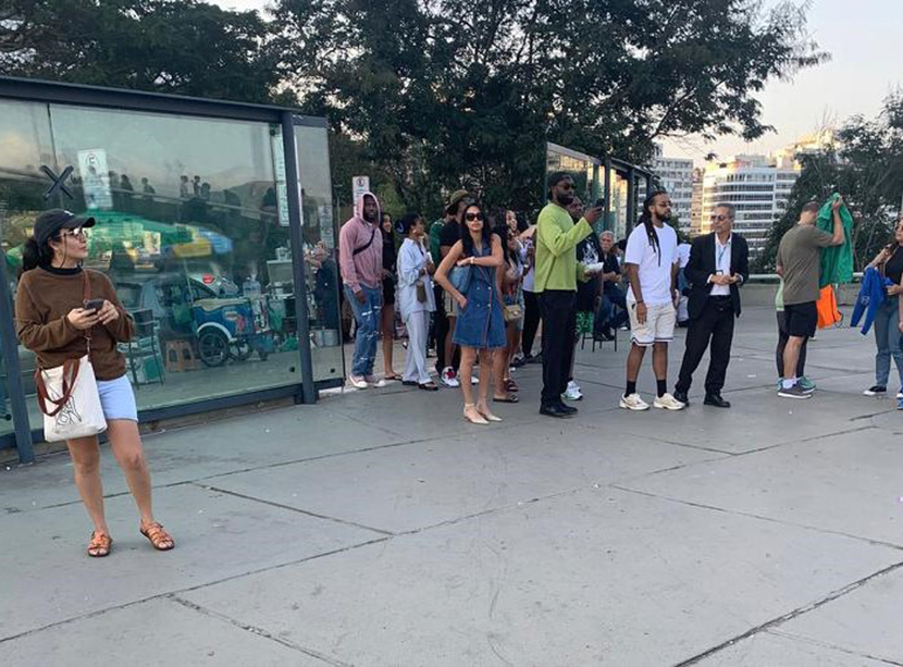 Jaylen Brown em Niterói