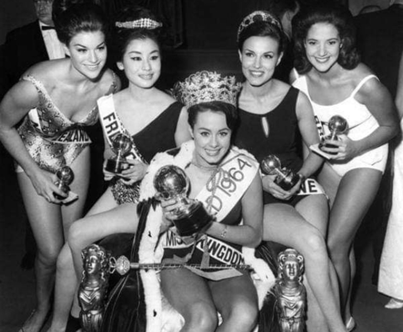 Ann Sidney é Miss Mundo 1964