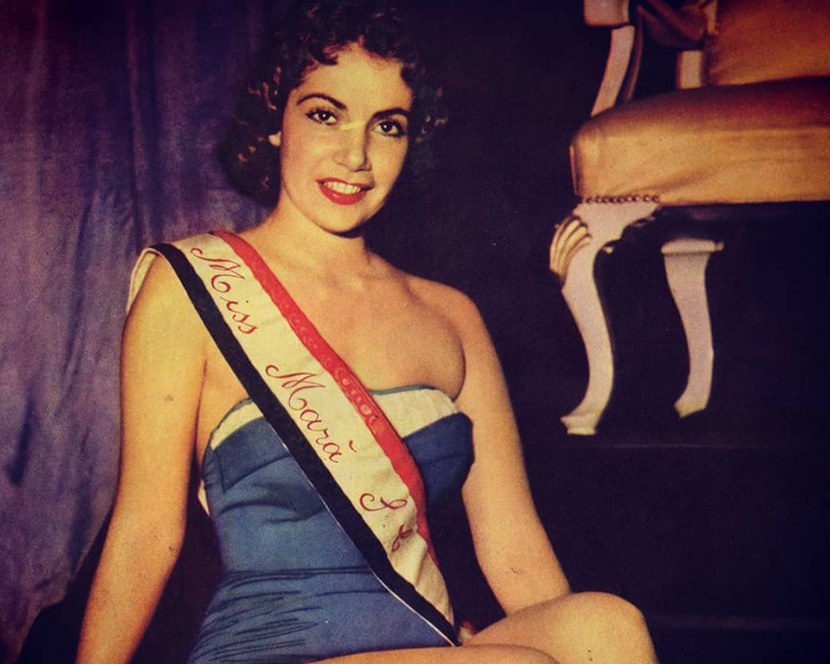 Miss Distrito Federal de 1956: Lêda Brandão Rau