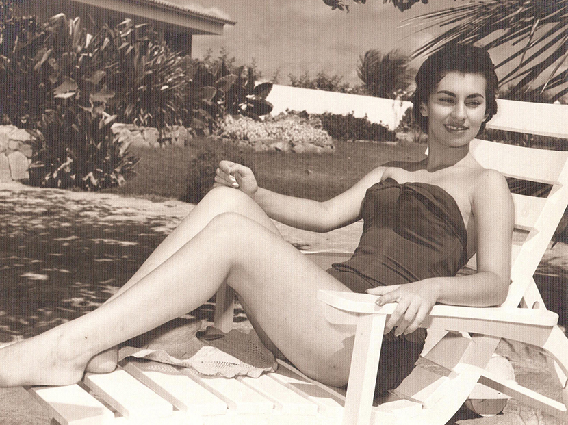 Miss Pernambuco de 1956: Nelbe Souza
