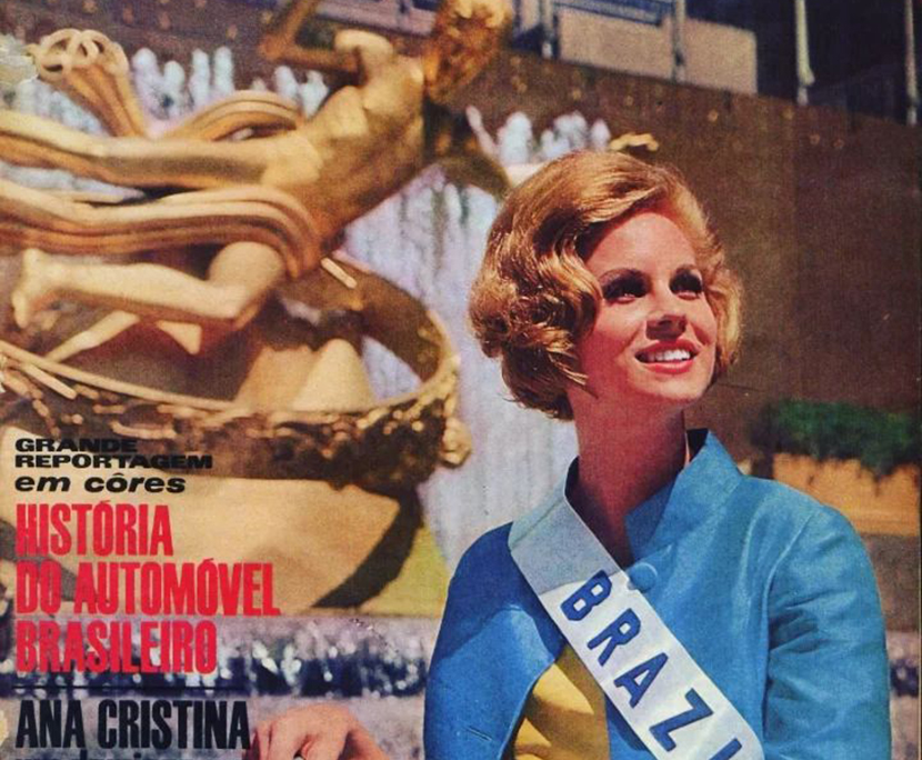 Cristina Ridzi vence o Miss Brasil de 1966